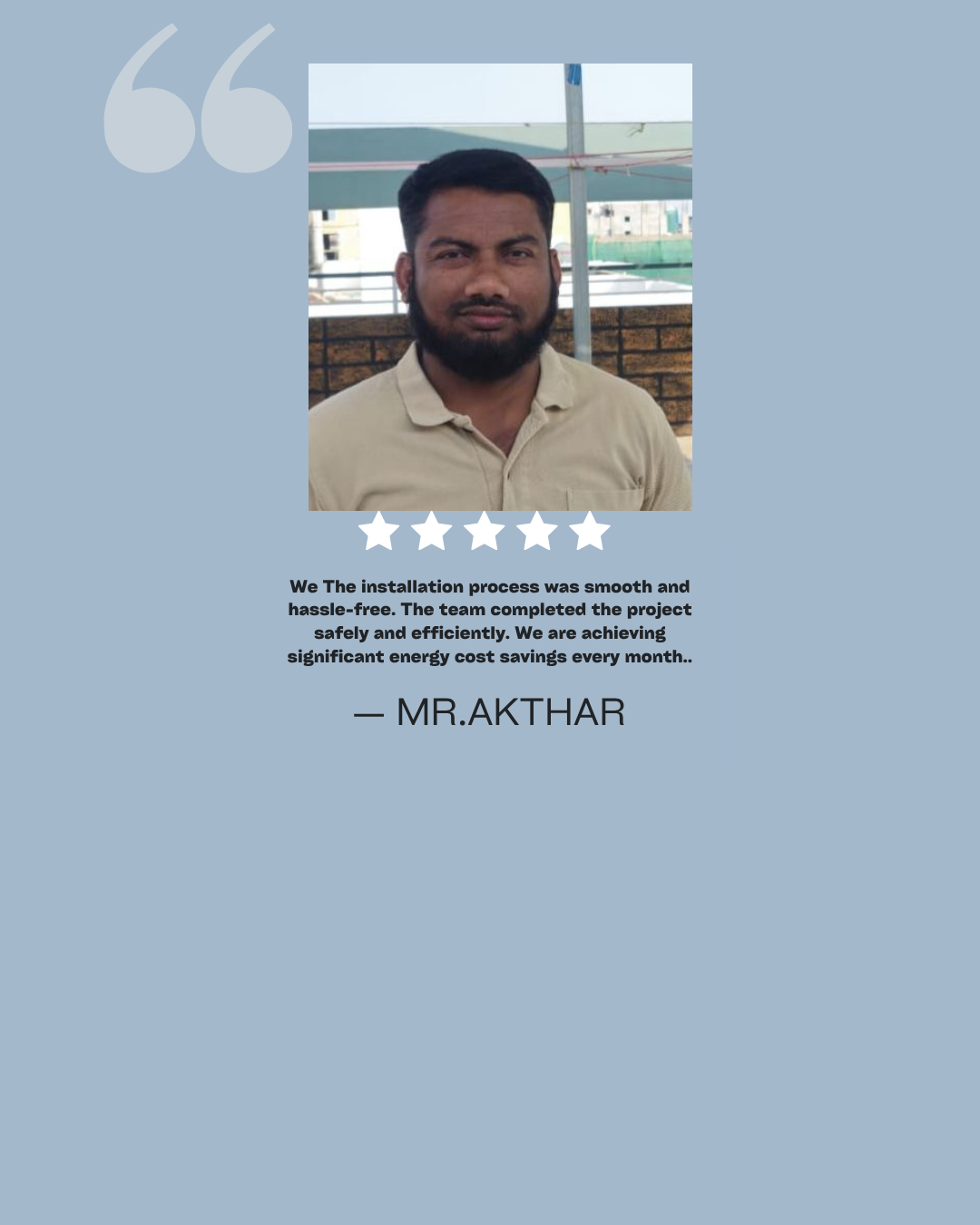 Pro Solar Customer Review