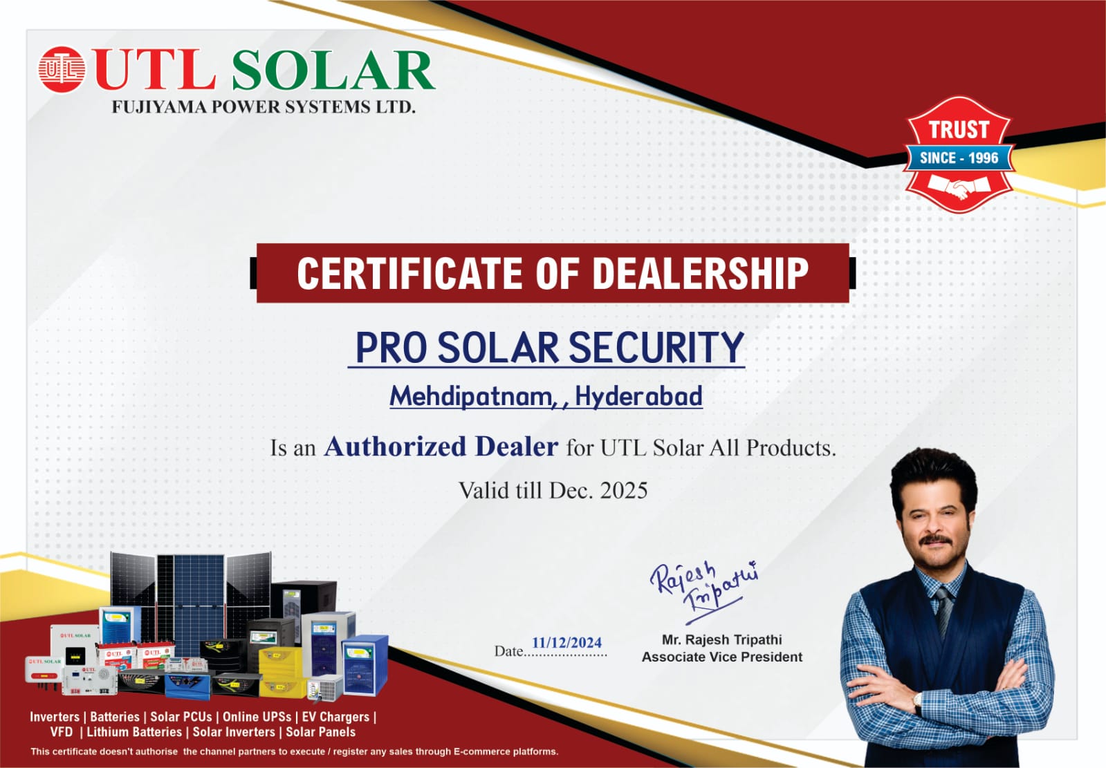 Pro Solar Certification