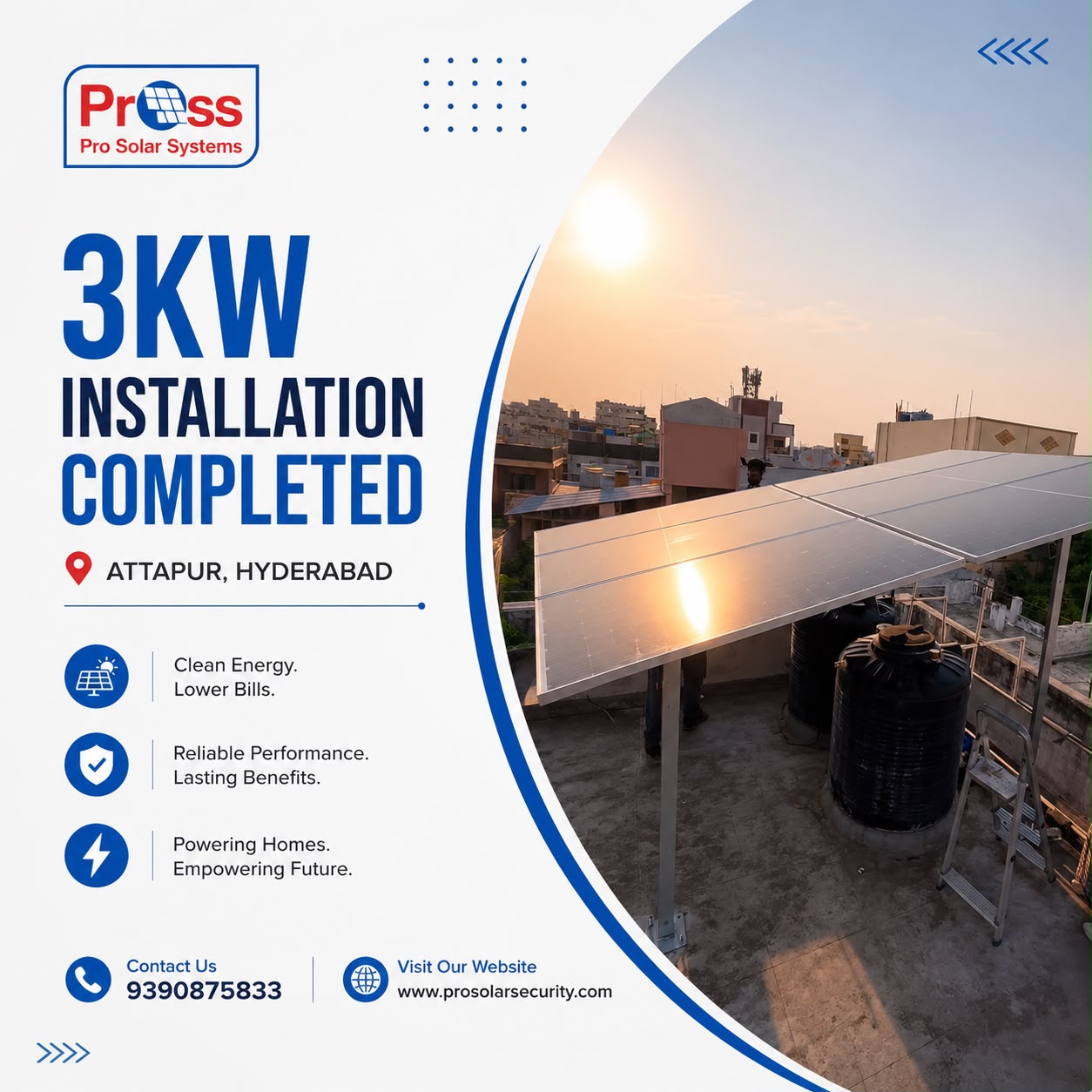 3 Kw Installation By Pro Solar